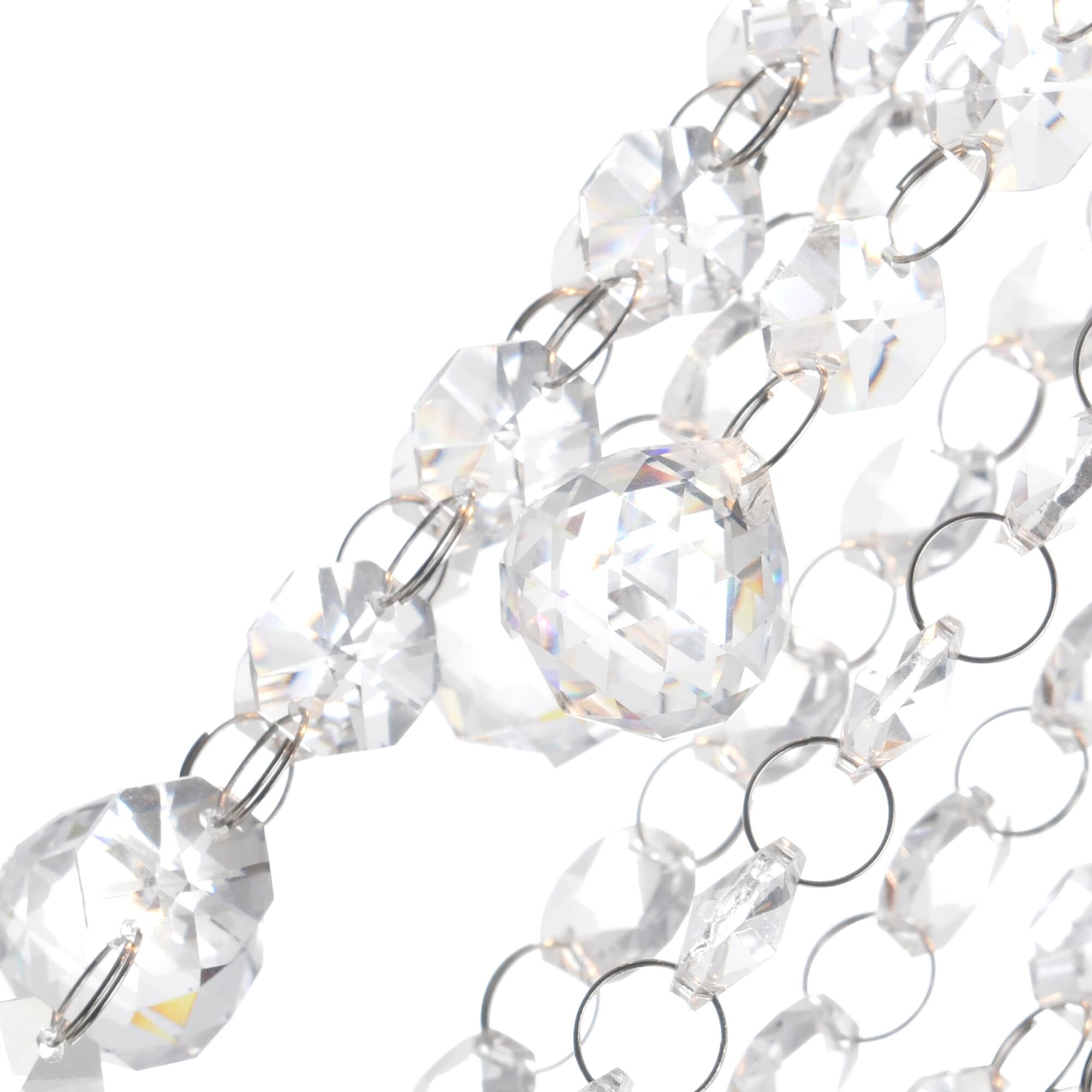 Alt View 1. CWI Lighting - Extended 9 Light Multi Light Pendant With Chrome Finish - Chrome.