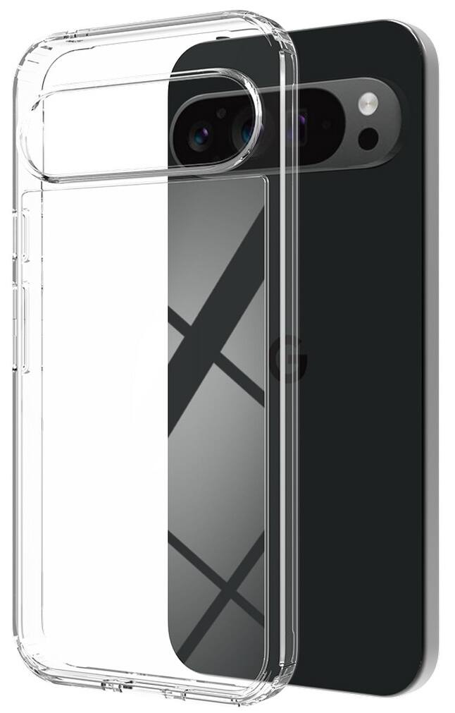 Alt View 2. Nakedcellphone - Clear Case for Google Pixel 9 Pro XL - Clear.