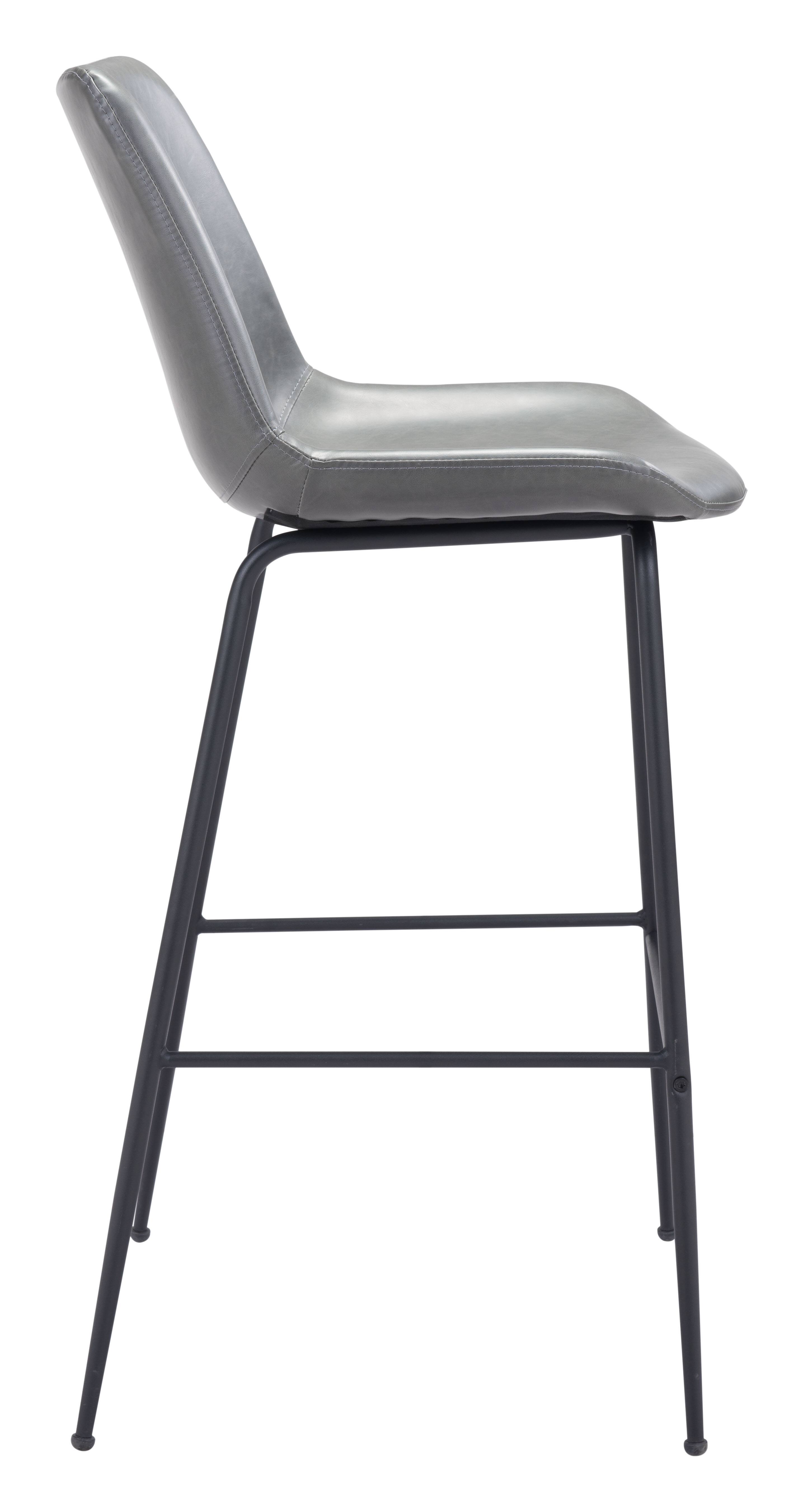 Back. Hivvago - Byron Barstool Gray - Gray.
