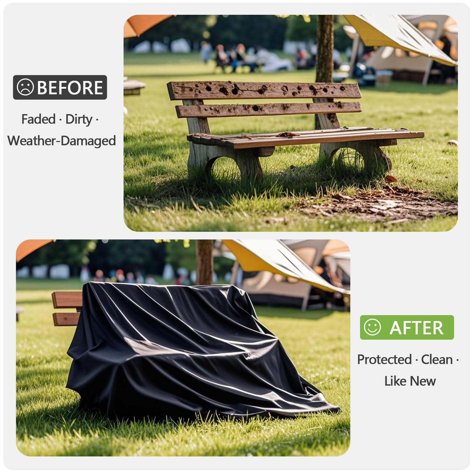 BEFORE  
Faded • Dirty • Weather-Damaged  

AFTER  
Protected • Clean • Like New