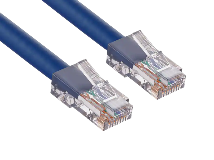 Server Support Profile Inside Rack Cable Leader Cat 6 Ethernet Cable, Non Booted 24 AWG RJ45 Patch ...