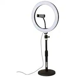 On Stage Stands - On-Stage VLD360 10" LED Ring Light Kit