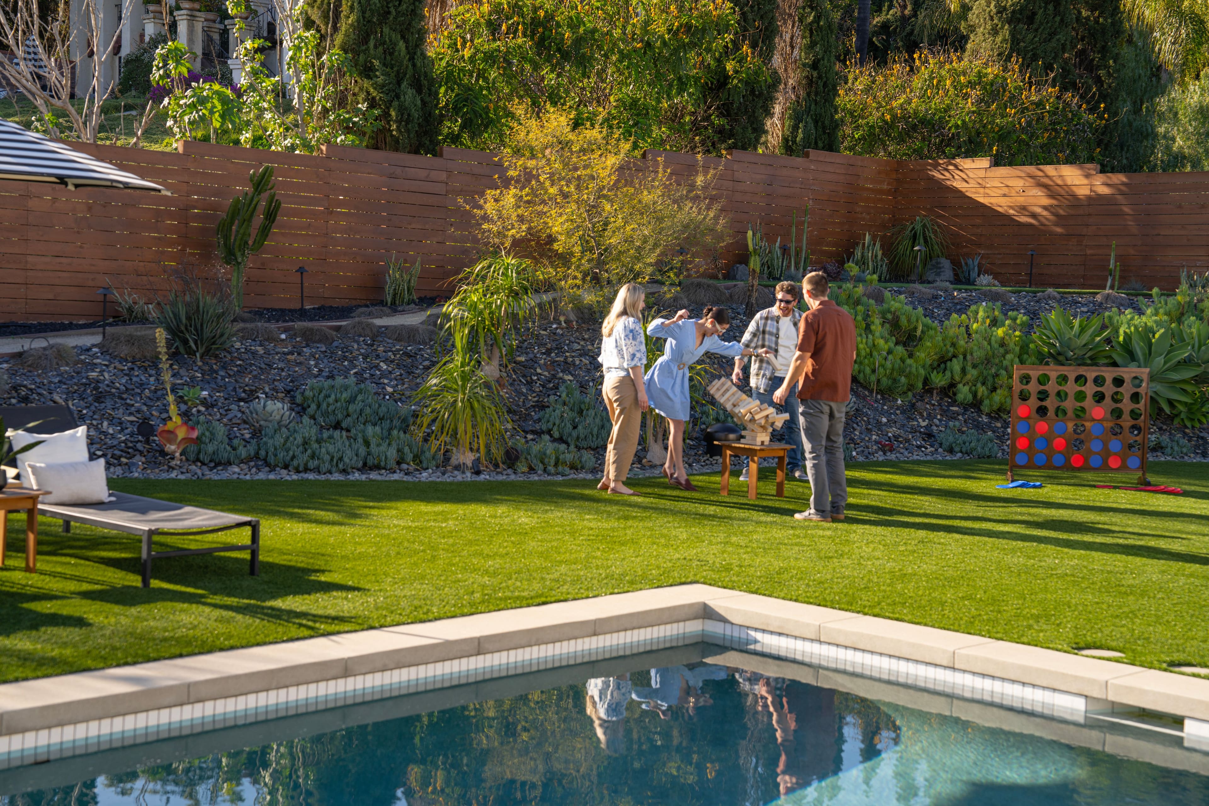 Alt View 17. Sonance - LS15T SUB - Landscape Series 15" Passive In-Ground Subwoofer (Each) - Dark Brown.