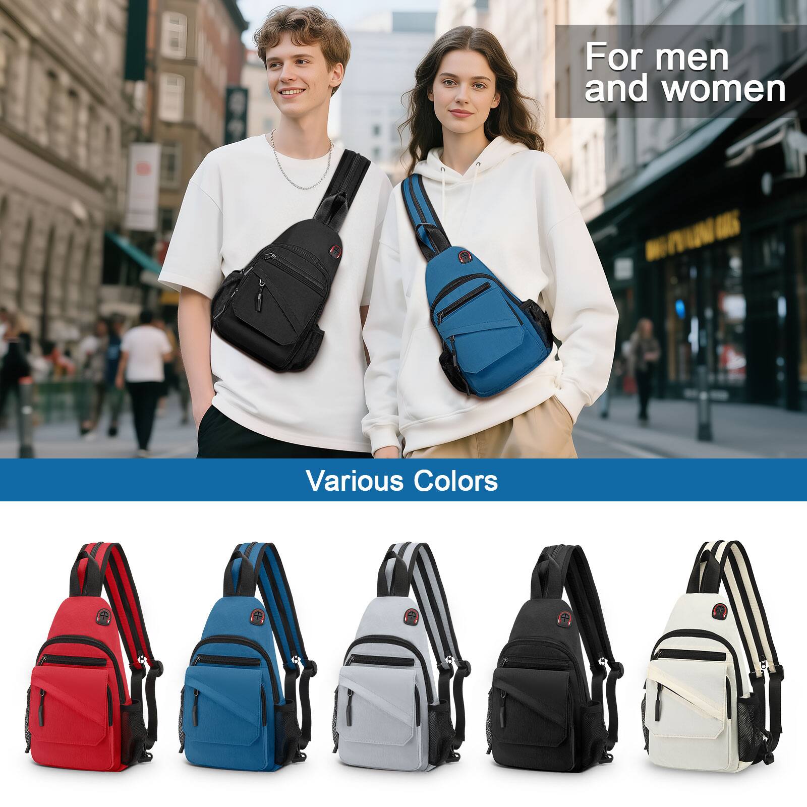 For men and women  
Various Colors