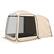 Front. VEVOR - Screen House Tent, 6 x 6 ft, 4-6 Person Pop Up SUV Tailgate Tent, Portable Screened in Canopy with Carry Bag - Beige.