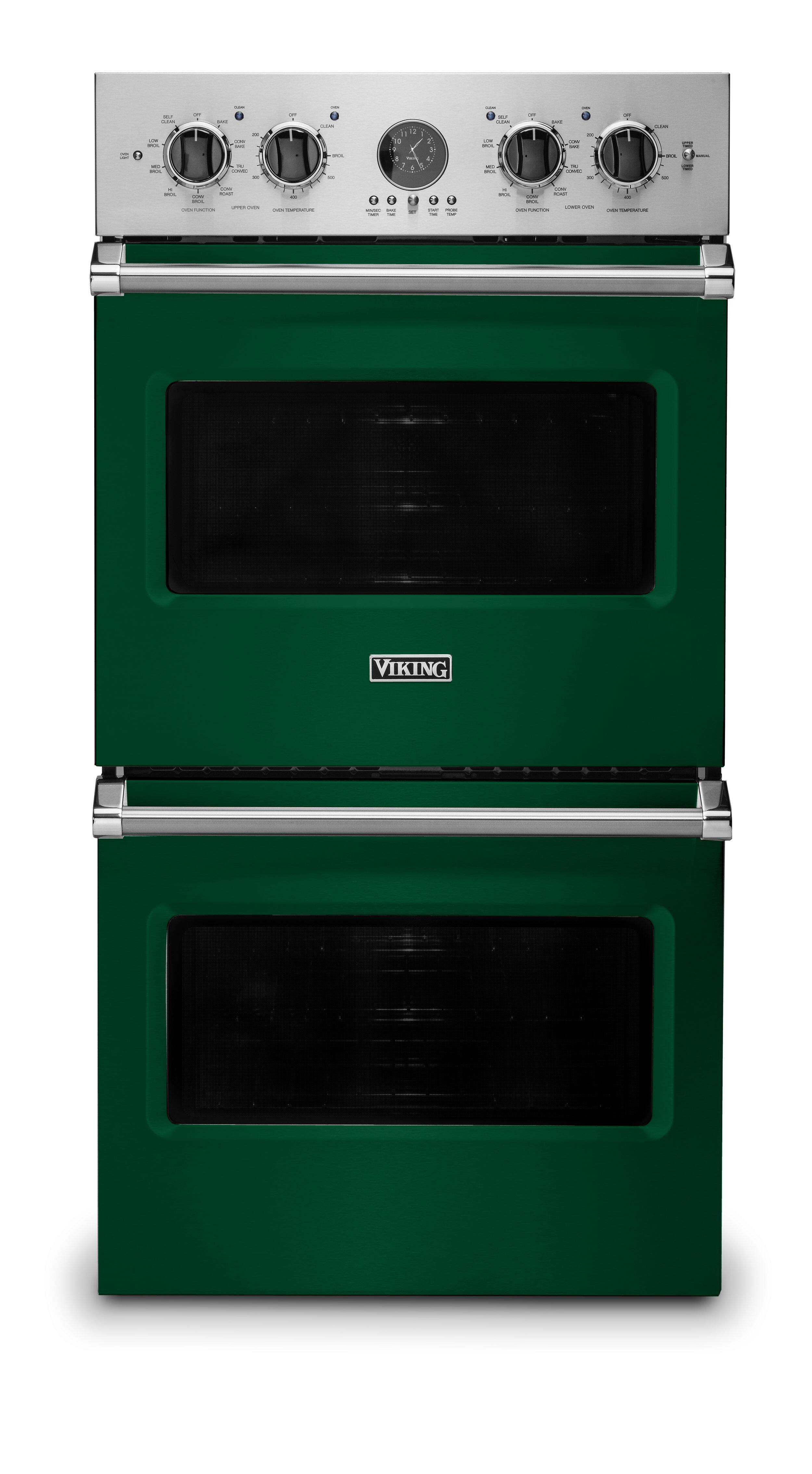 Viking - 27"Premiere Electric Double Oven - Ivy