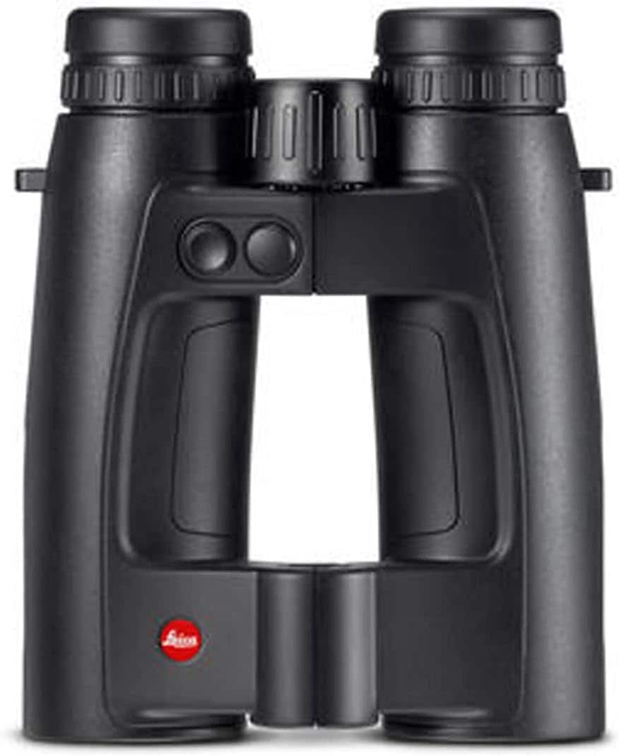 Leica - Geovid 10x42 Pro Rugged Compact Ergonomic Hunting Rangefinder Binoculars - Black