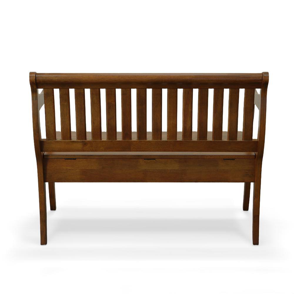 Back. Carolina Chair & Table - Veranda Storage Bench - Elm - Elm.