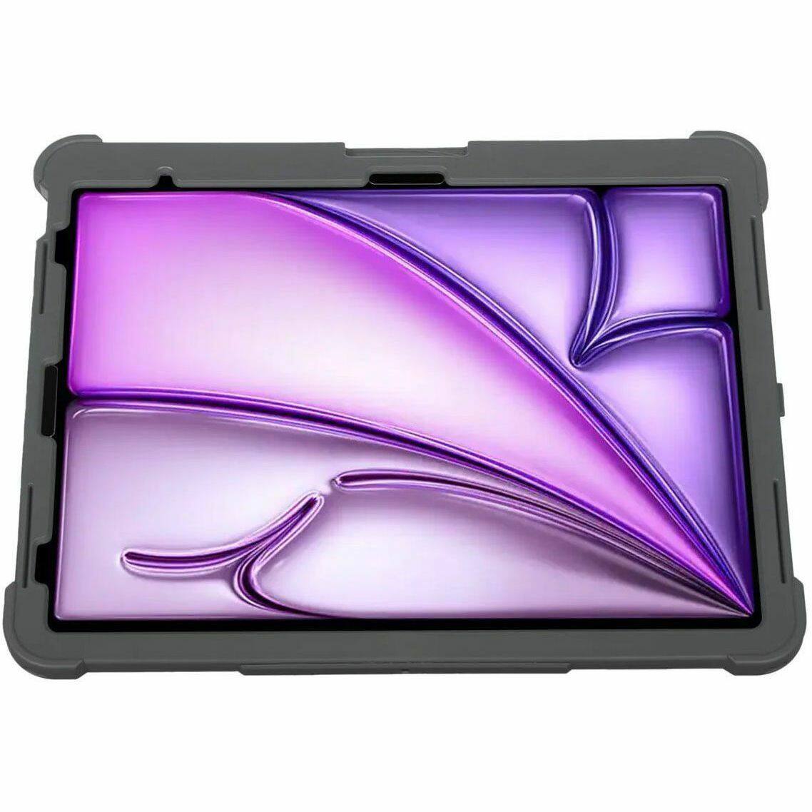 Alt View 2. Targus - SafePort® Rugged Max Case for iPad Air® 13-inch (M3)/(M2) and iPad Pro® 12.9-inch (6th, 5th, 4th, and 3rd - Gray/Clear.