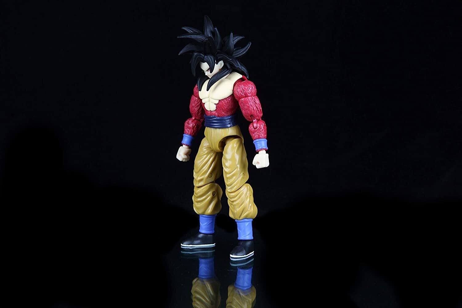 Alt View 4. Bandai - Bandai - Dragon Ball Super - Dragon Stars - Super Saiyan 4 Goku Action Figure  - COLLECTABLES - Multicolor.