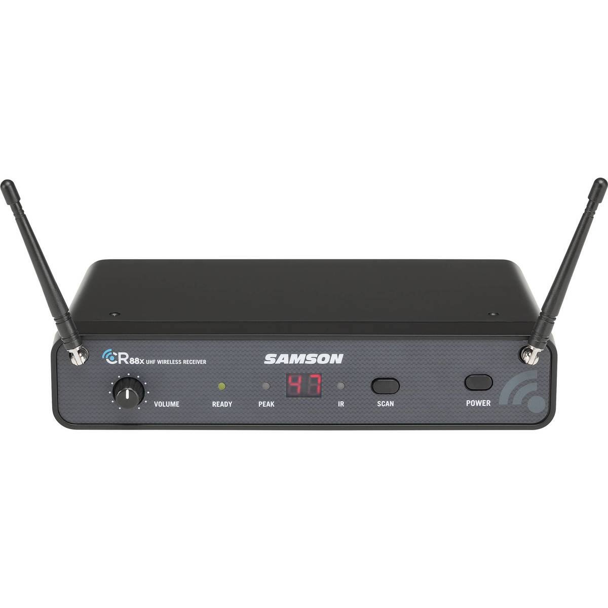 CR88x UHF Wireless Receiver
Samson
48 Peak IR
Scan
Power
