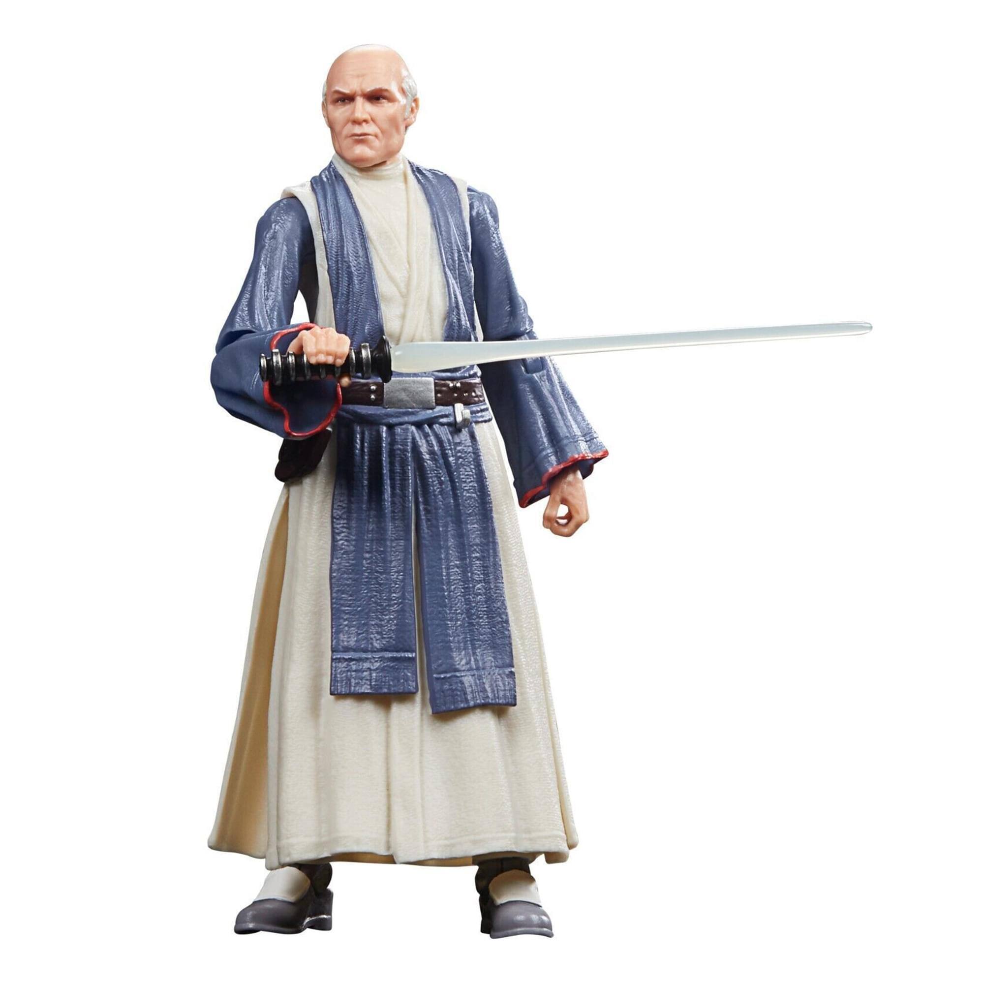 Alt View 3. Hasbro - Star Wars 6 Inch Action Figure 2-Pack | Obi-Wan Kenobi & Darth Vader - Black/White.