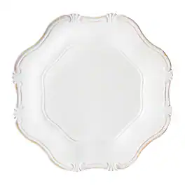 American Atelier - Baroque Charger Plate 13"D - White