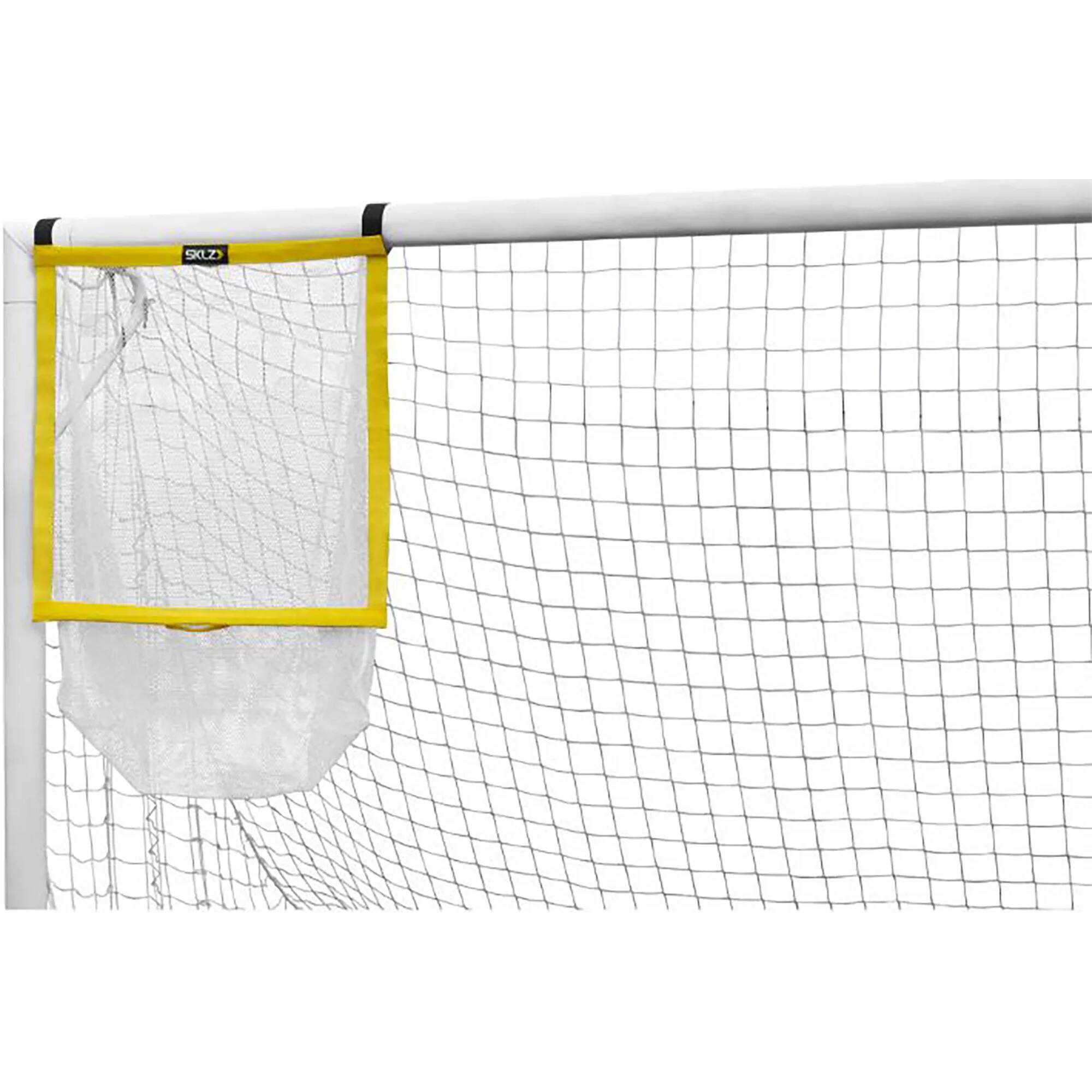 Alt View 2. SKLZ - SKLZ Top Shelf Soccer Training Aid - White/Yellow.