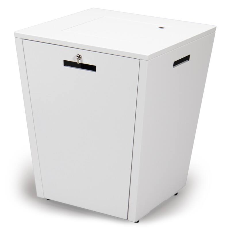 Alt View 2. LeisureMod - Chelsea Outdoor Aluminum Square Fire Pit Table with Glass Wind Guard for Patio, Deck and Backyard - White.