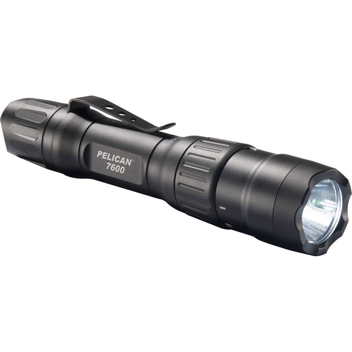 Pelican - 7600 Rechargeable Tactical Tri-Color Flashlight Combo, 944 Lumens