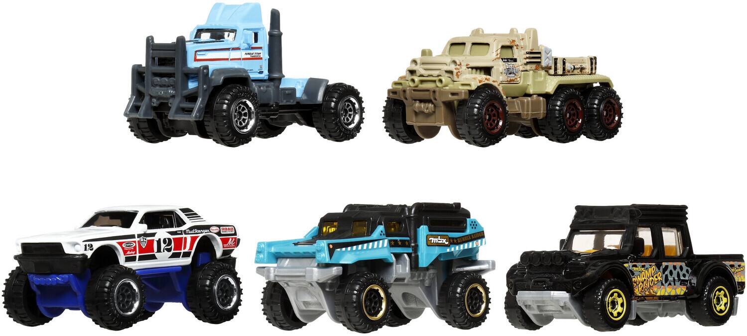 Mattel Matchbox Basic 1:64 Car 5 Pack 12 Piece H Assortment