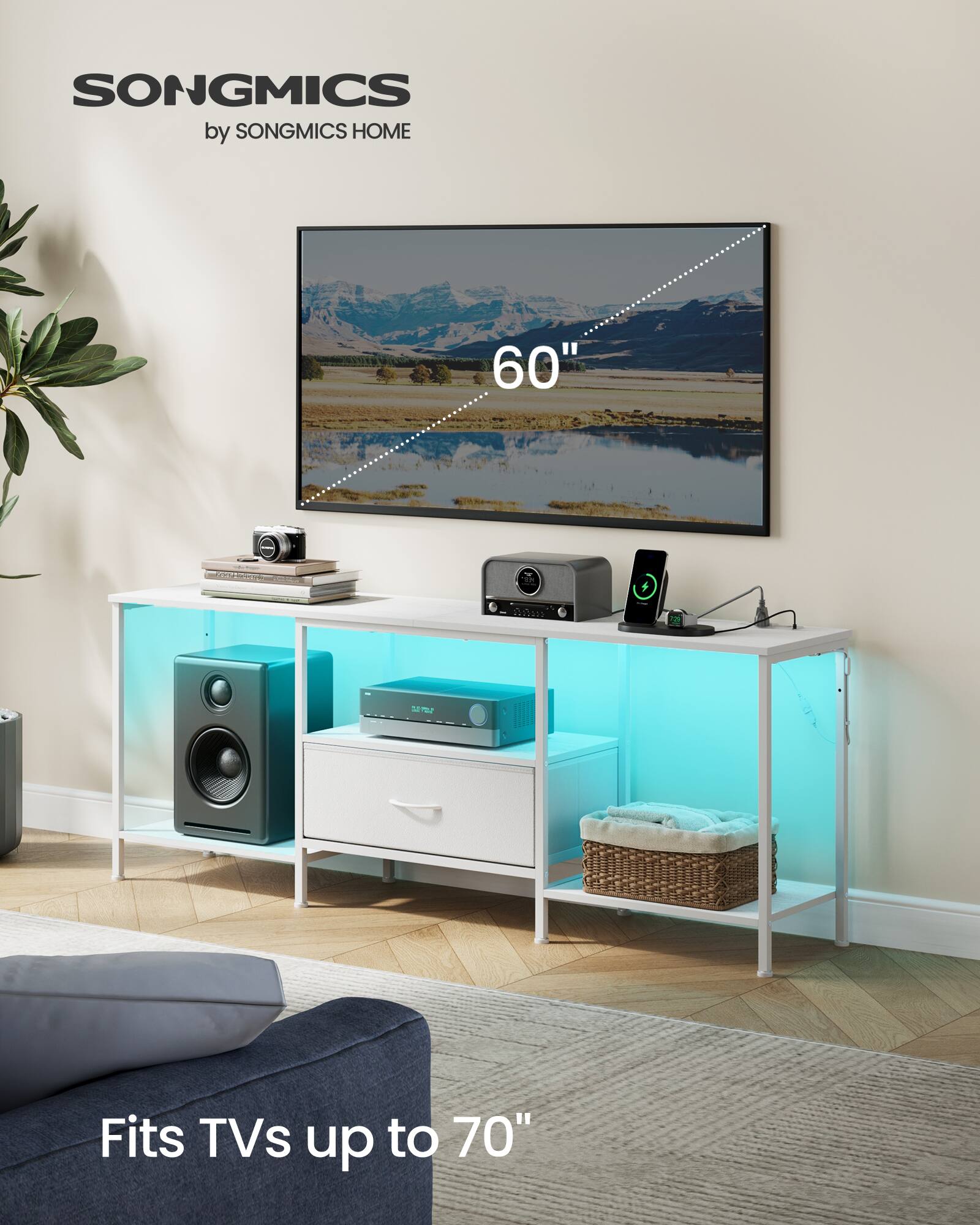 SONGMICS by SONGMICS HOME

60"

Fits TVs up to 70"