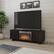Left. Ameriwood Home - Southlander FireplaceTV Stand (60") - Espresso.