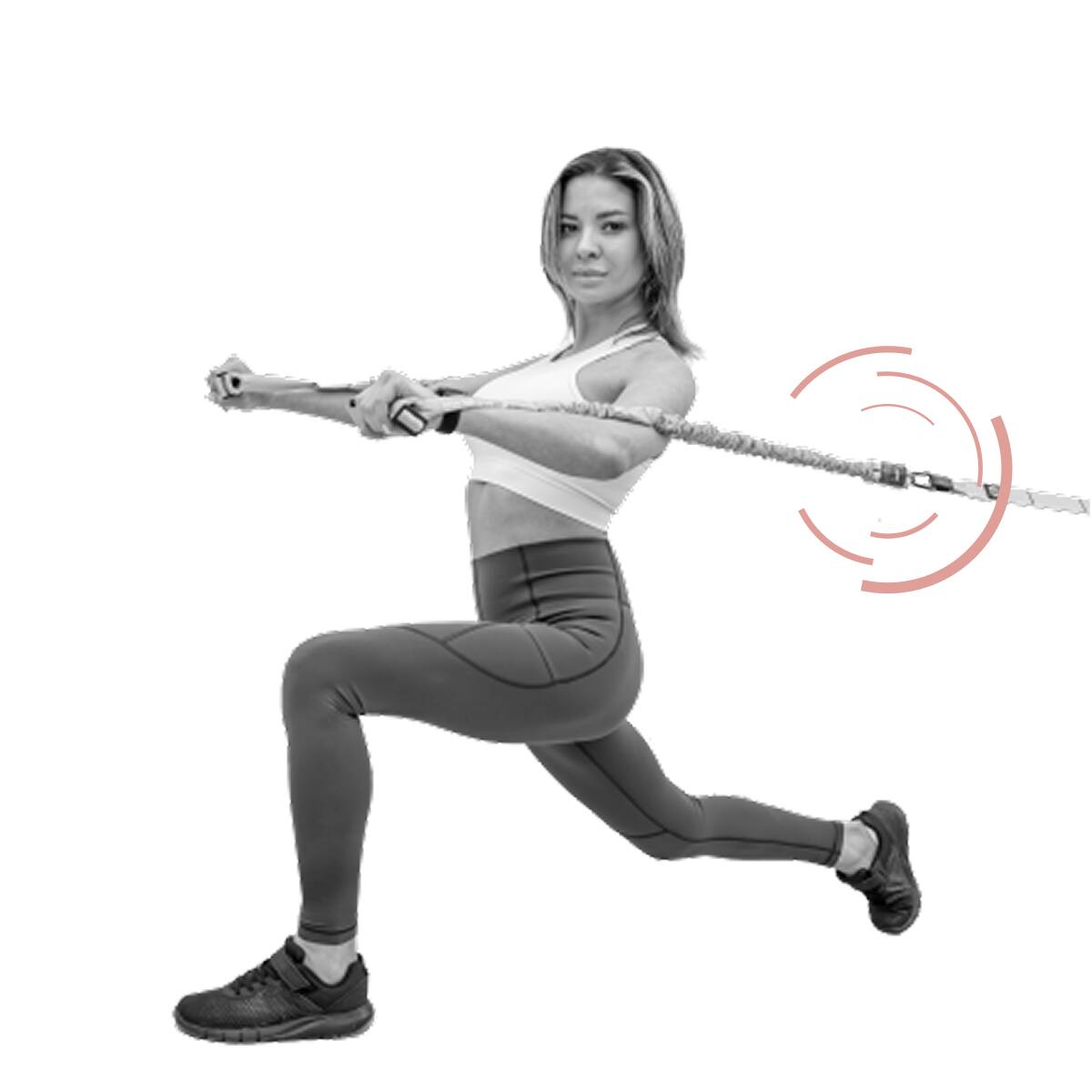 Alt View 8. Hygear - Smart Resistance Bands w/ Performance Tracker & Lifetime Fitness App Access - Jade.