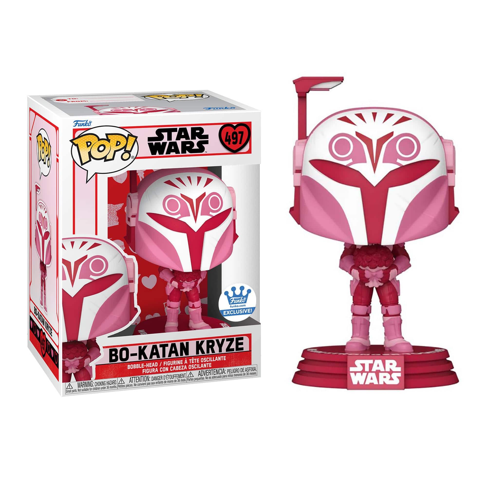 Funko - Star Wars Valentines POP Vinyl Figure | Bo-Katan Kryze - Pink price history on PriceWatchPro
