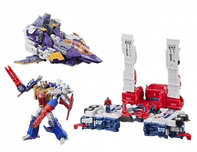 Siege on Cybertron Boxed Set Limited Edition Leader Class  | Transformers Generations Titans Return price history on PriceWatchPro