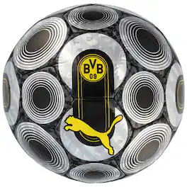 PUMA - Borussia Dortmund Culture+ Soccer Ball - Black