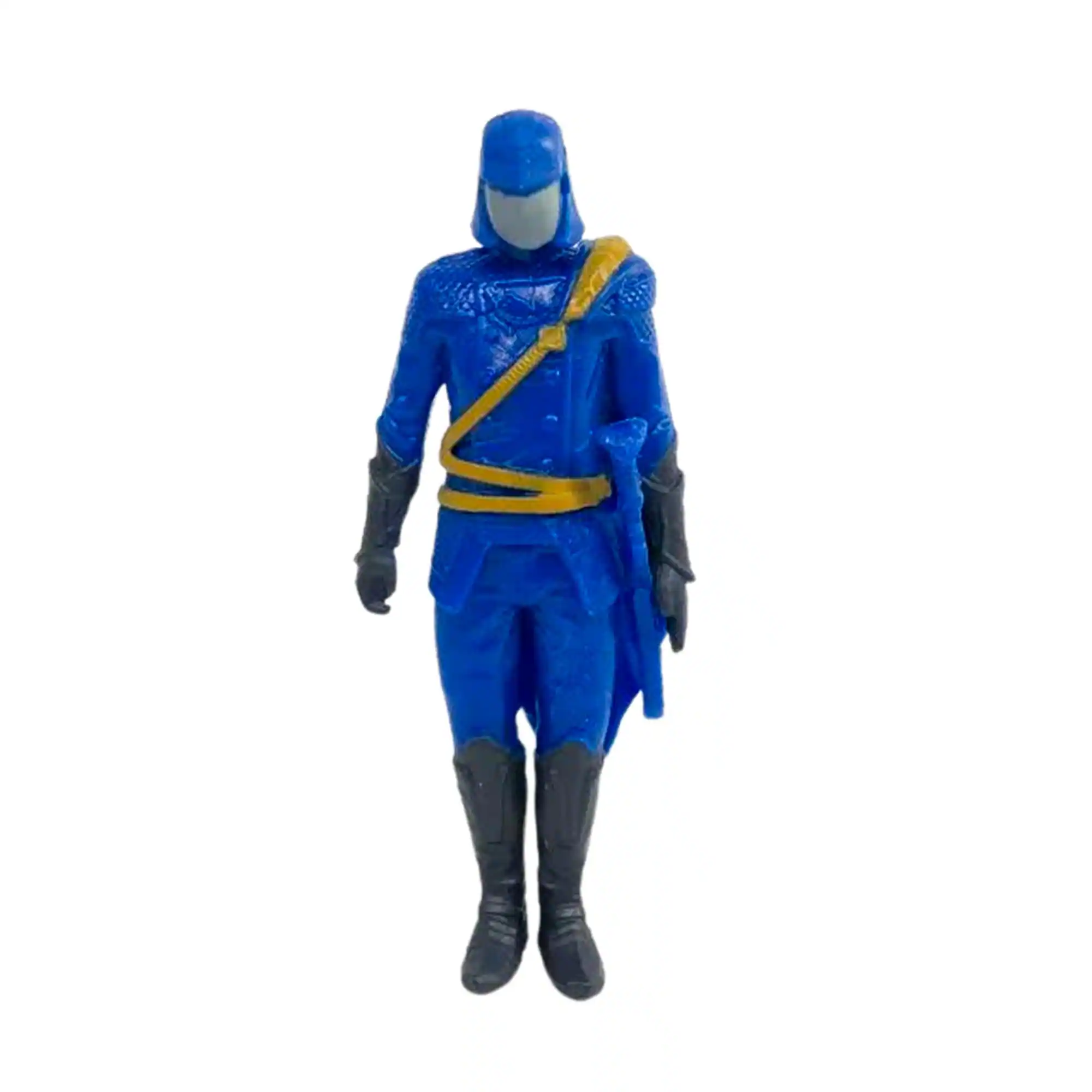 Alt View 1. Hasbro - GI Joe 2.5 Inch Vinyl Figure | Cobra Commander - Blue.