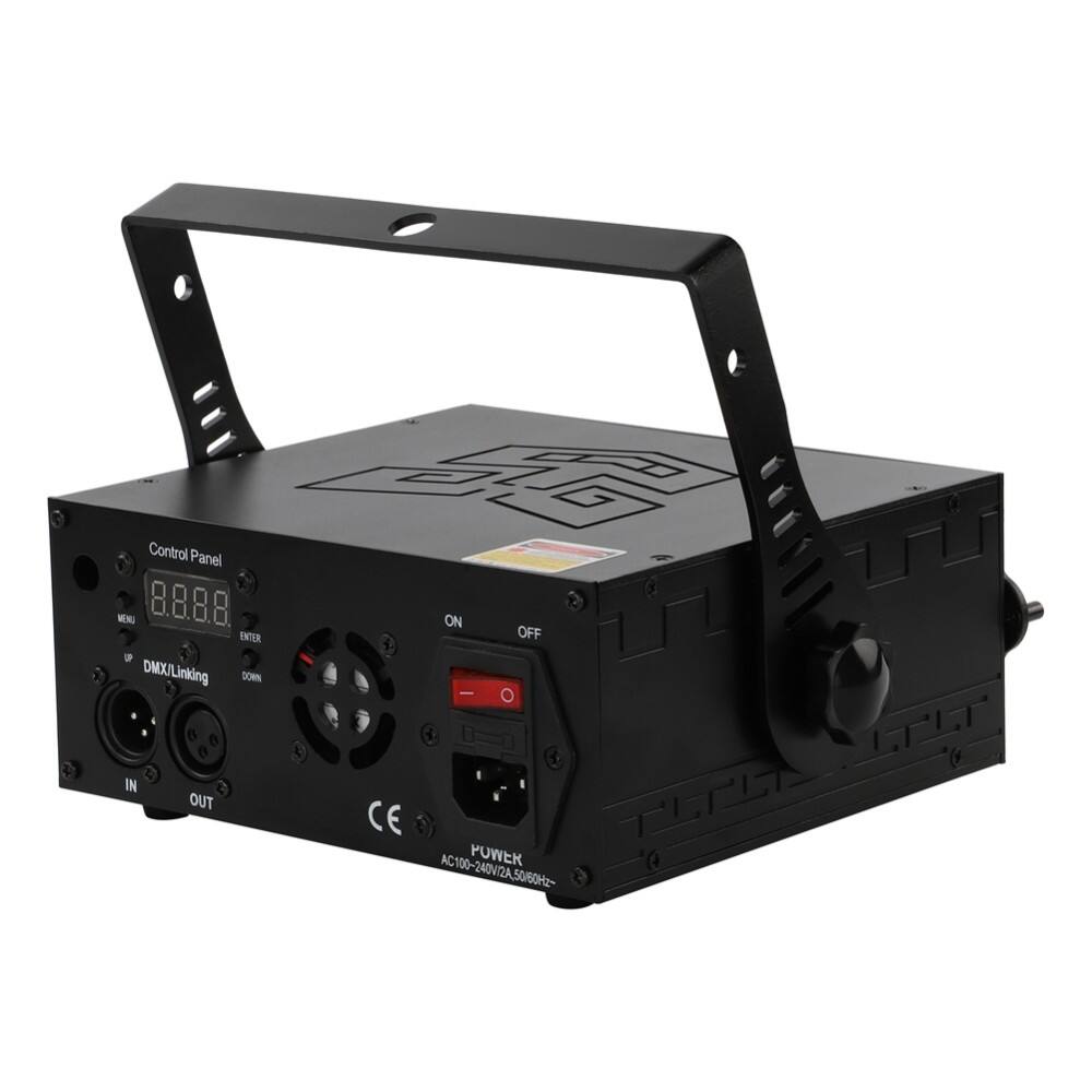 Control Panel  
8.8.8.8  
MENU  
UP  
DMX/Linking  
DOWN  
ENTER  
ON  
OFF  
IN  
OUT  
CE  
POWER  
AC100-240V/2A 50/60Hz