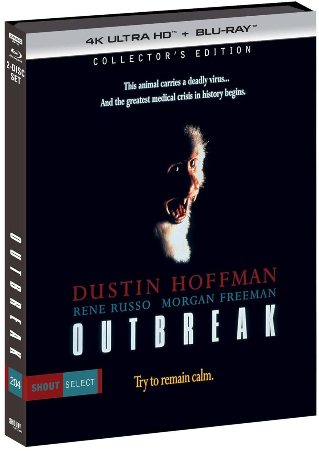 Alt View 1. Outbreak   - 4K Blu-Ray.