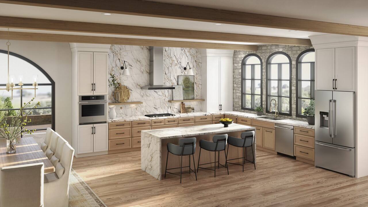 Alt View 14. JennAir - RISE 23.8 Cu. Ft. French Door Counter-Depth Refrigerator - Stainless steel.