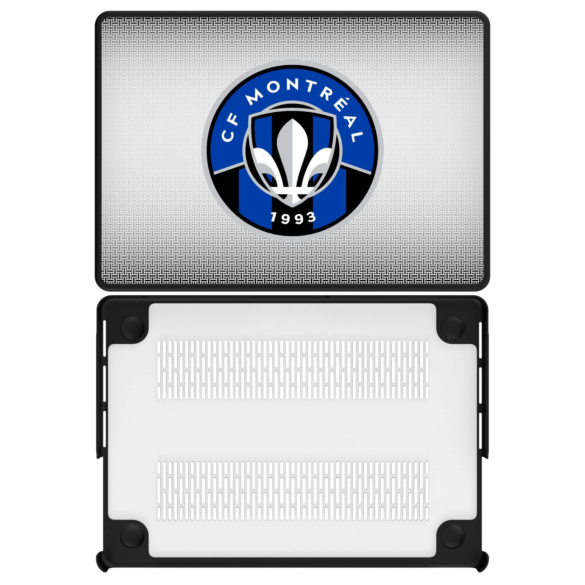 Keyscaper - CF Montreal Linen MacBook Case - Pro 16 in - Multicolor