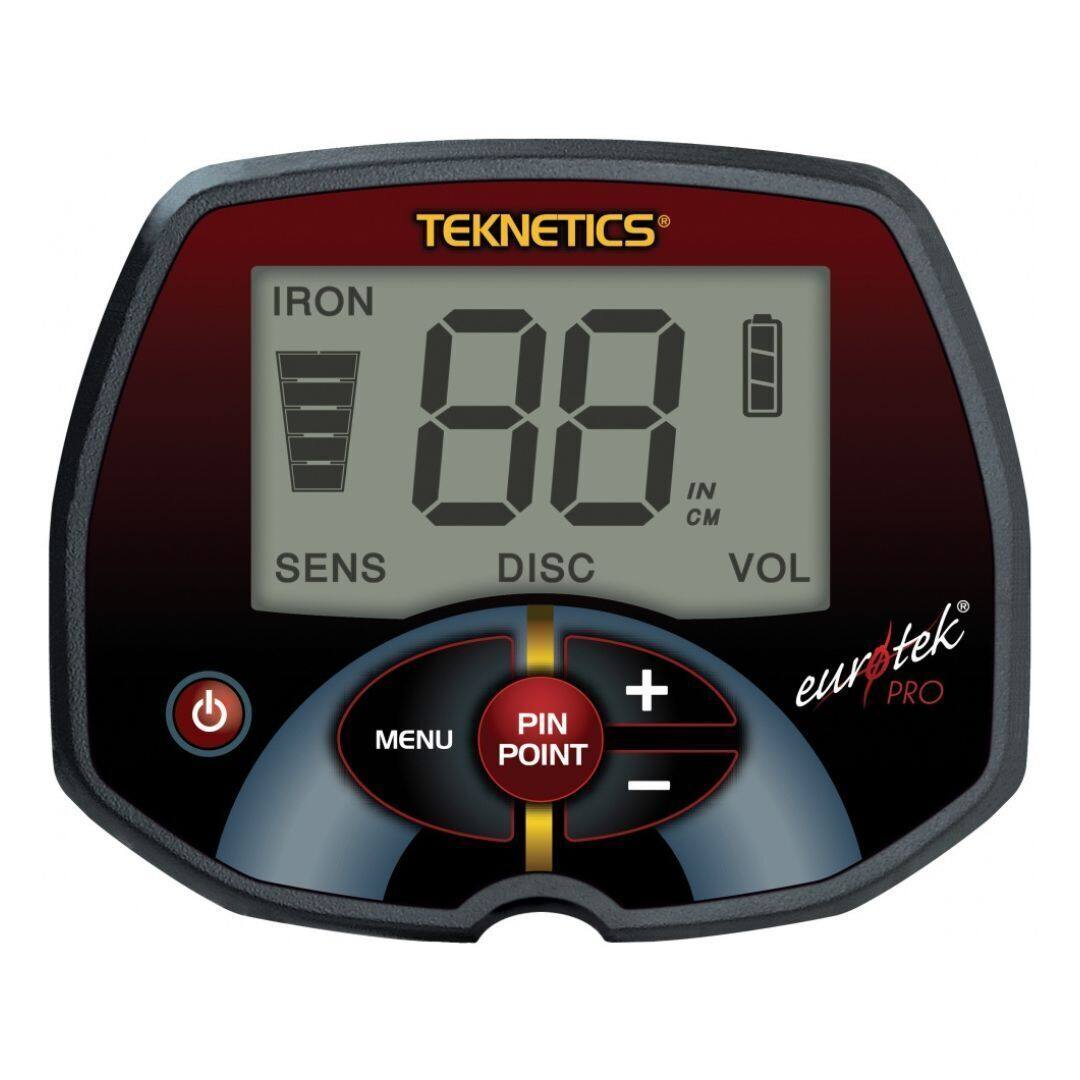 TEKNETICS IRON 88 IN CM SENS DISC VOL PIN + eurotek PRO MENU POINT