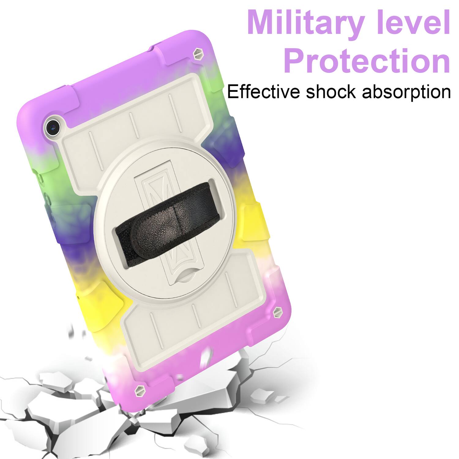 Military level Protection  
Effective shock absorption