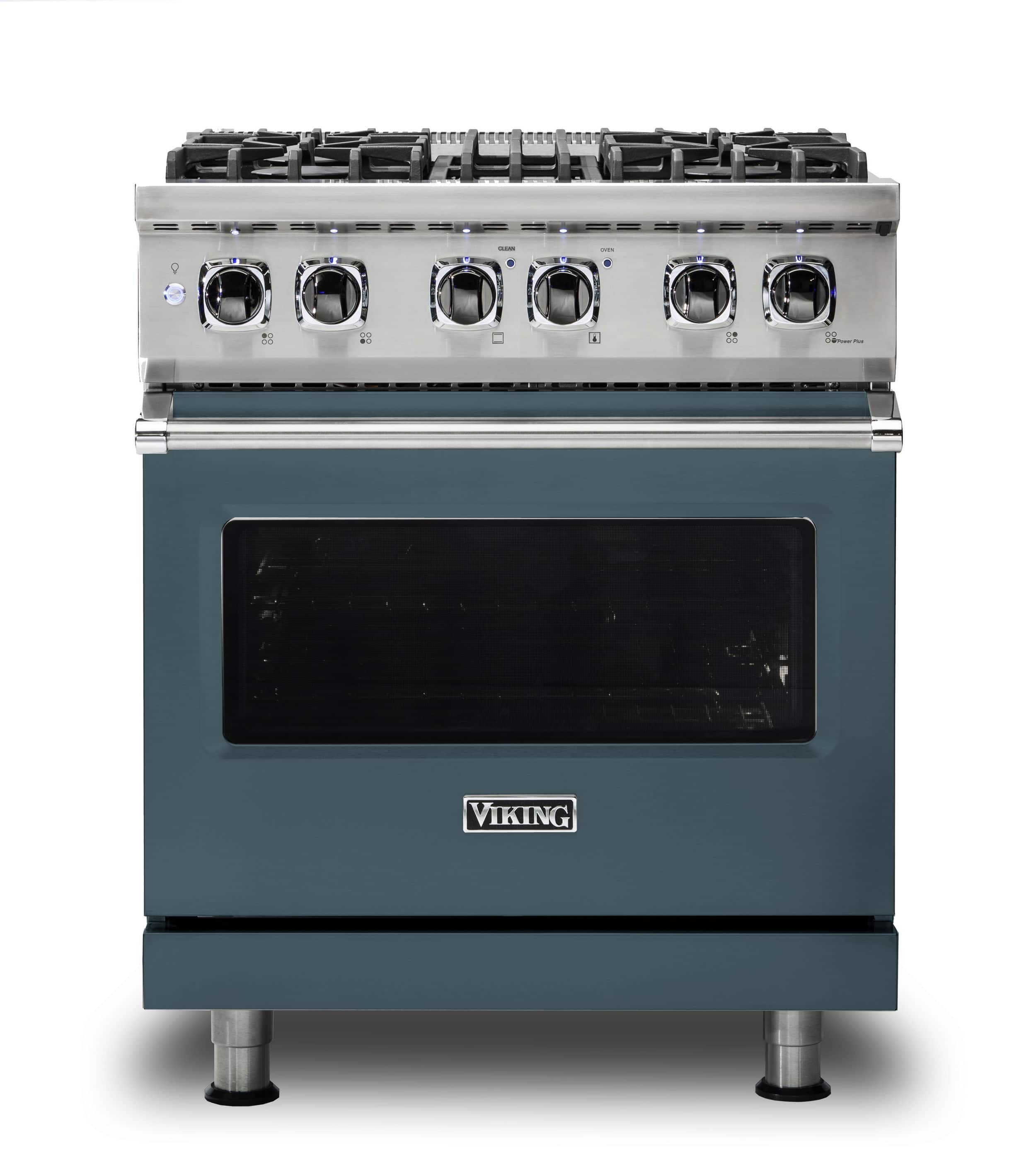 Front. Viking - 30-Inch Dual Fuel Freestanding Range - Squall.