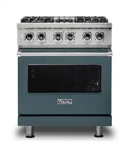 Viking - 30-Inch Dual Fuel Freestanding Range - Squall