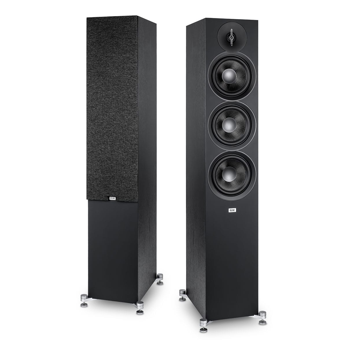 ELAC - DF63 Debut 3.0 6.5 Inch Floorstanding Speaker - Pair - Black