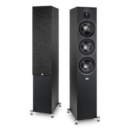 ELAC - DF63 Debut 3.0 6.5 Inch Floorstanding Speaker - Pair - Black
