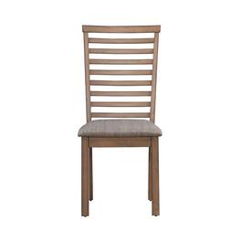 Liberty Furniture Industries - Brook Bay Upholstered Ladder Back Side Dining Chair - Set of 2 - Sandstone - Beige