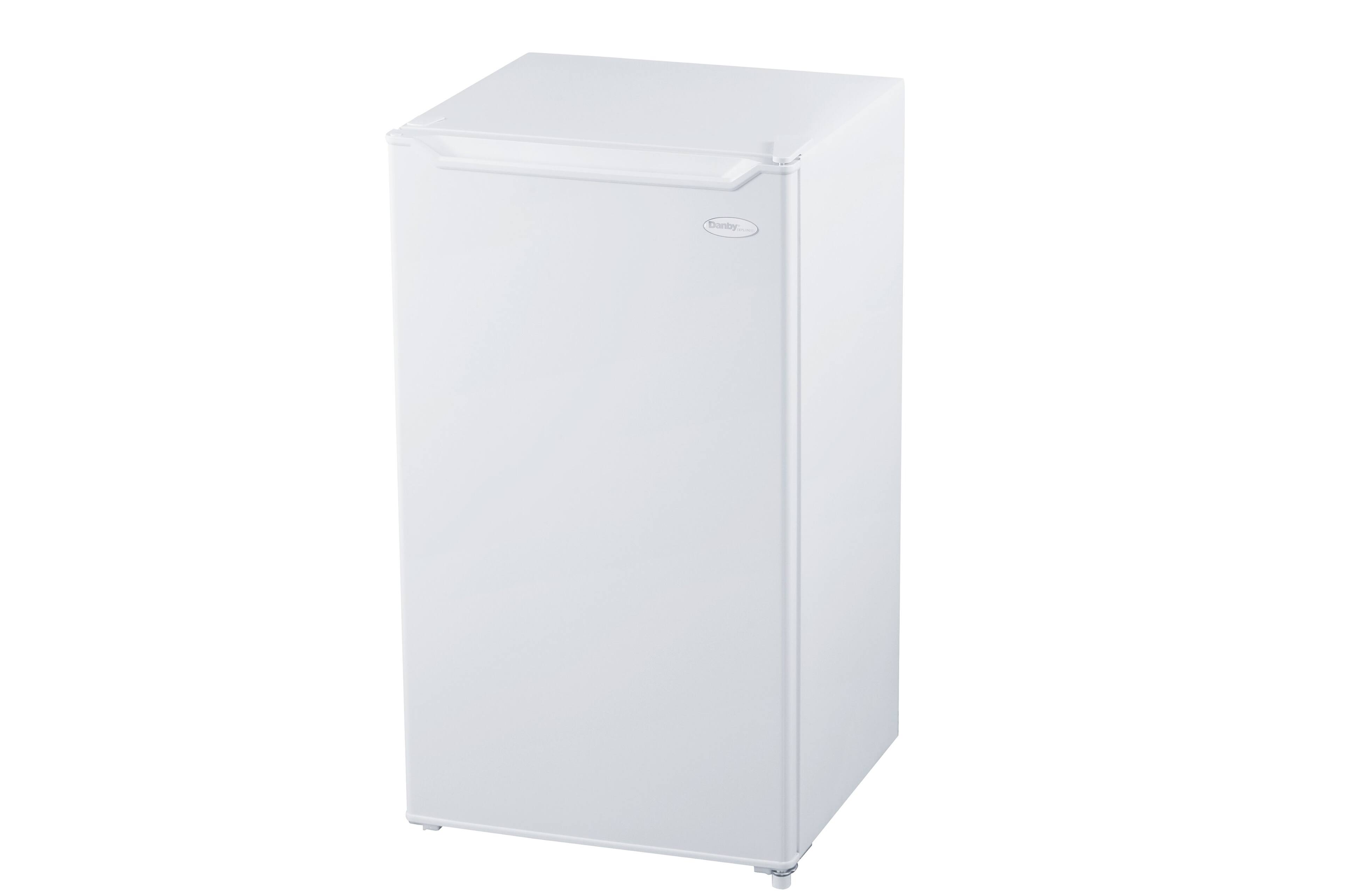 Alt View 4. Danby - 3.3 cu. ft. Diplomat Compact Fridge - White - White.