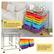 Tips:
When stuff inside, please timely push back drawers to avoid tipping over.
If you need, you can remove all drawers from the shelf.
