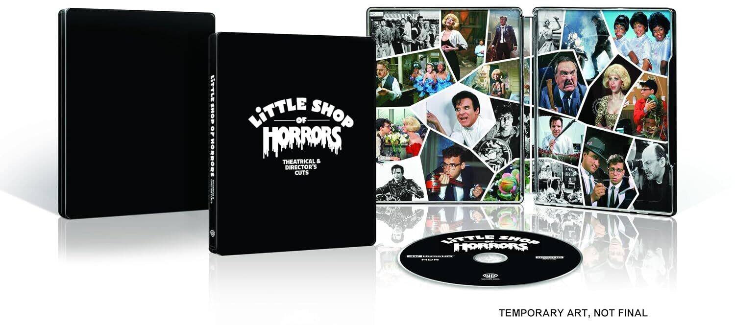 Front. Little Shop of Horrors (Steelbook)   - 4K Blu-Ray.