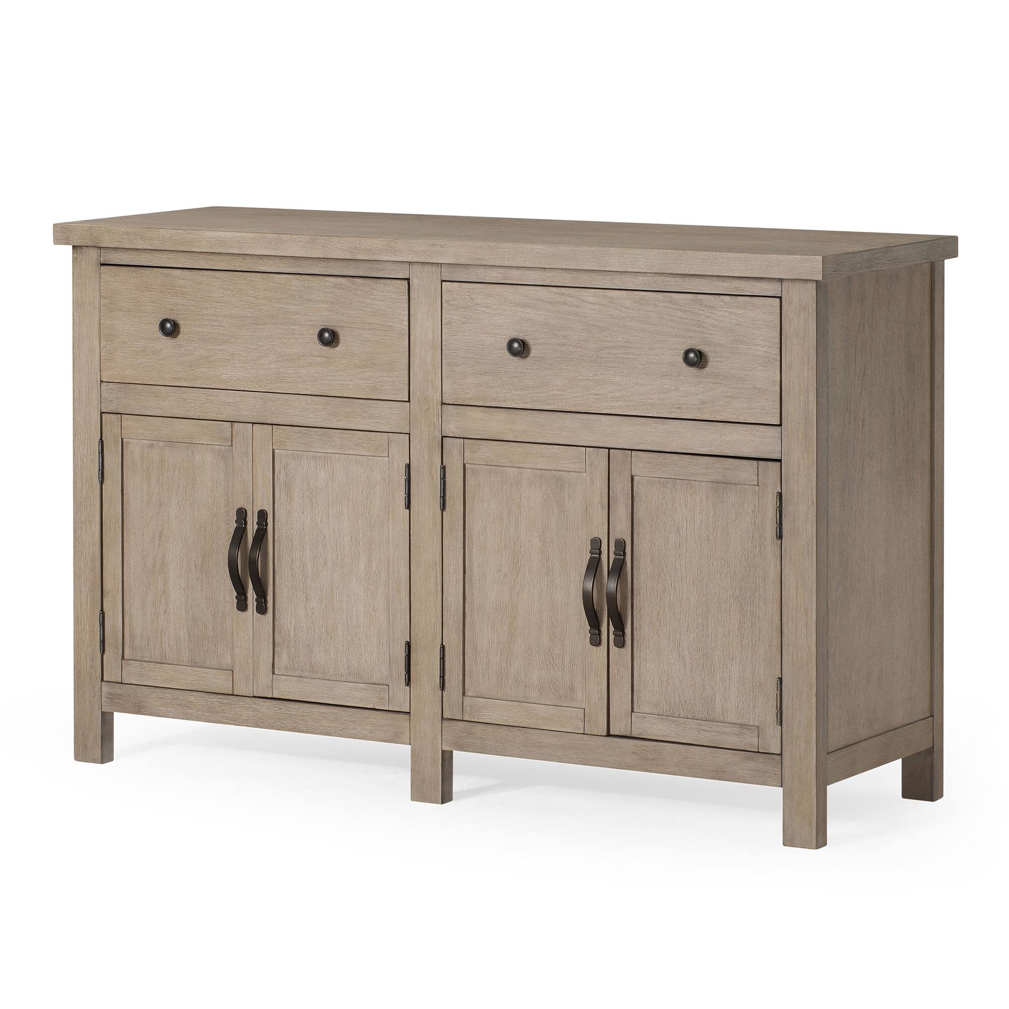 Maven Lane - Felix Rustic Wooden Sideboard Finish - Weathered Grey