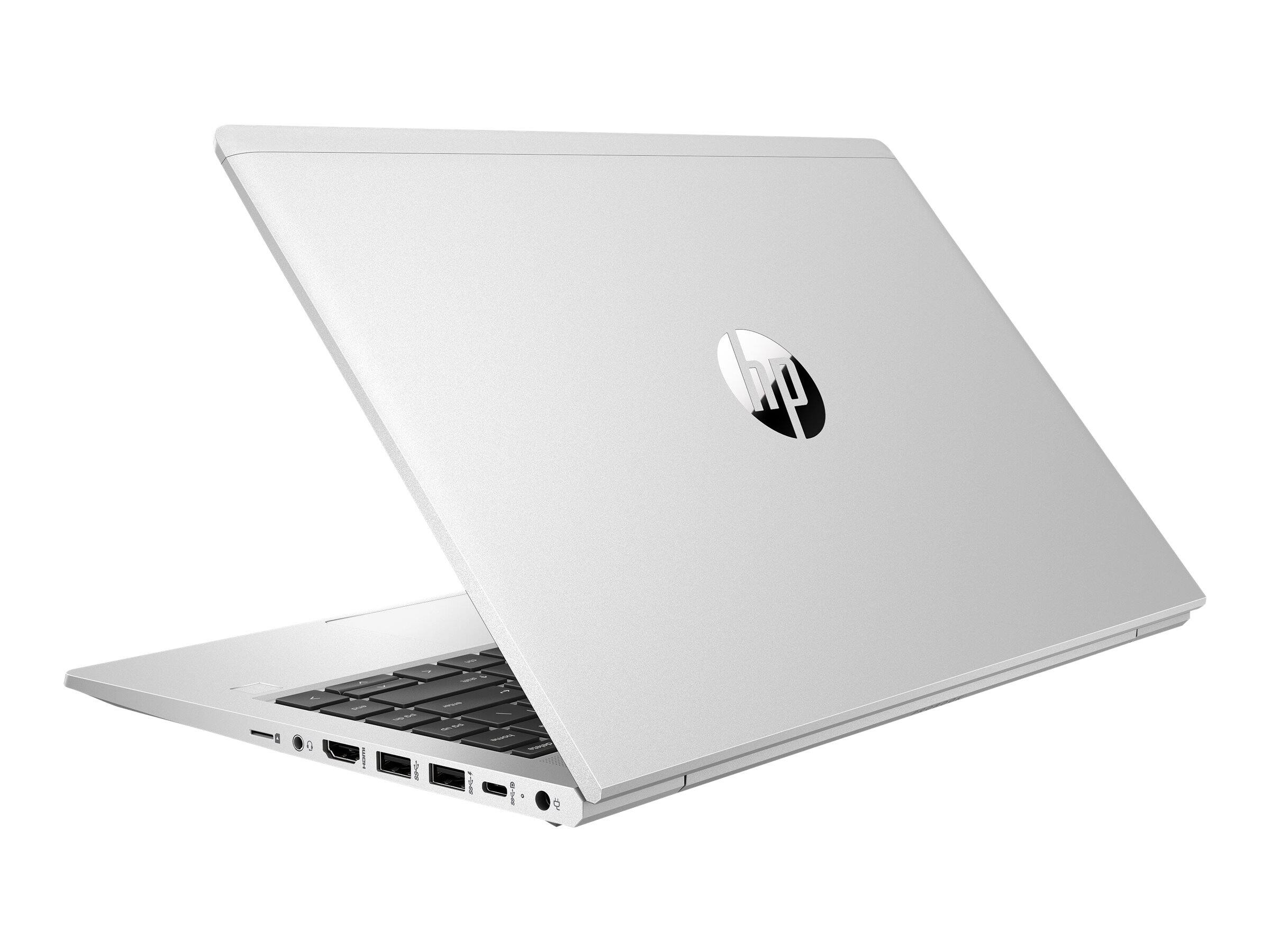 Alt View 4. HP - ProBook 640 G8 14" FHD IPS Intel Core i5-1135G7 2.4 GHz 16GB DDR4 256GB SSD Intel Iris Xe Windows 11 Pro Laptop - Silver.