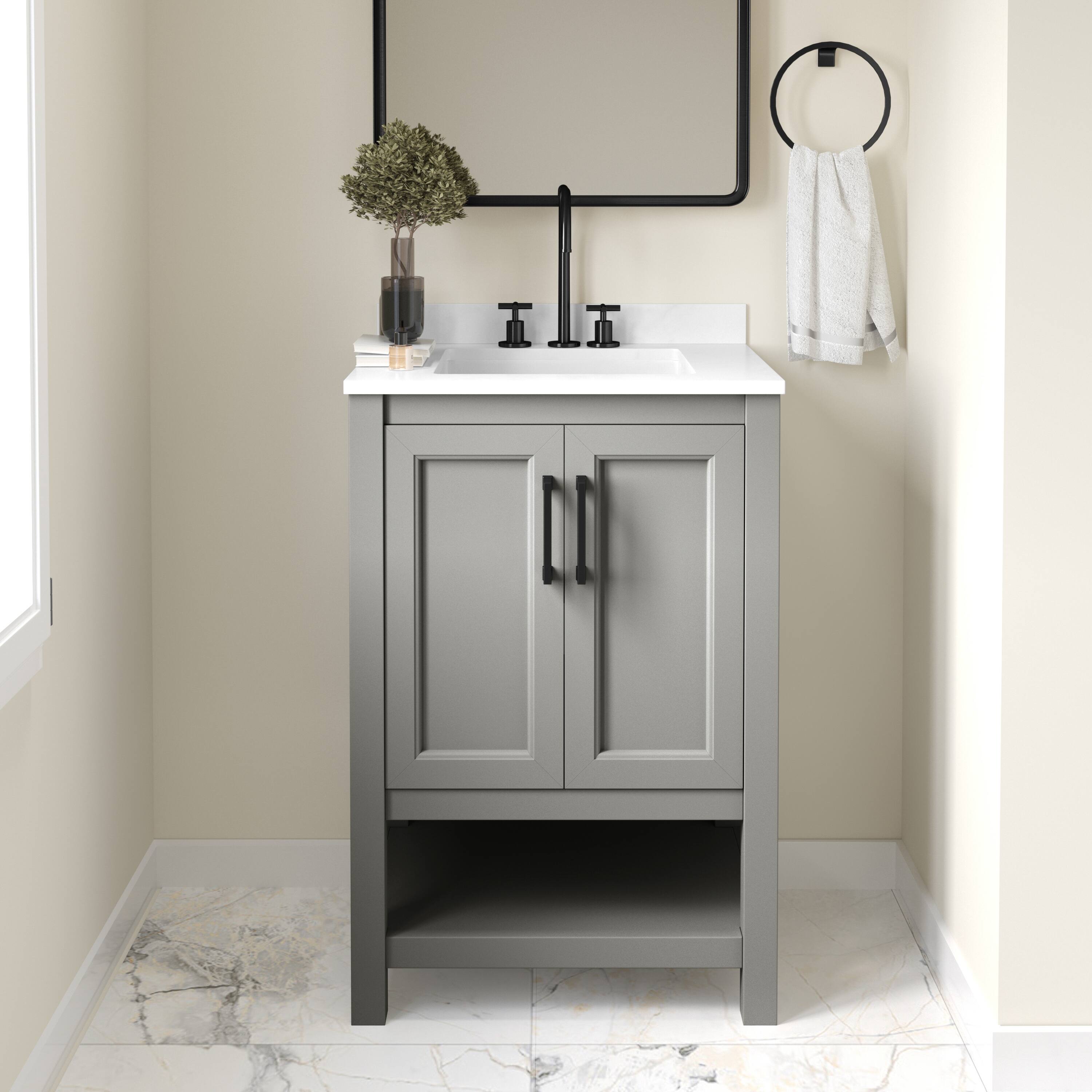 Gray Frame/Black Hardware