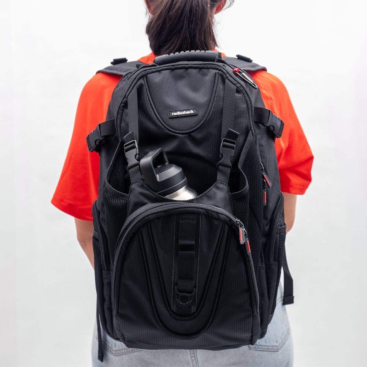 Alt View 8. RadioShack - RadioShack Multifunction2- 15.6" Laptop backpack 2606013 - Black.