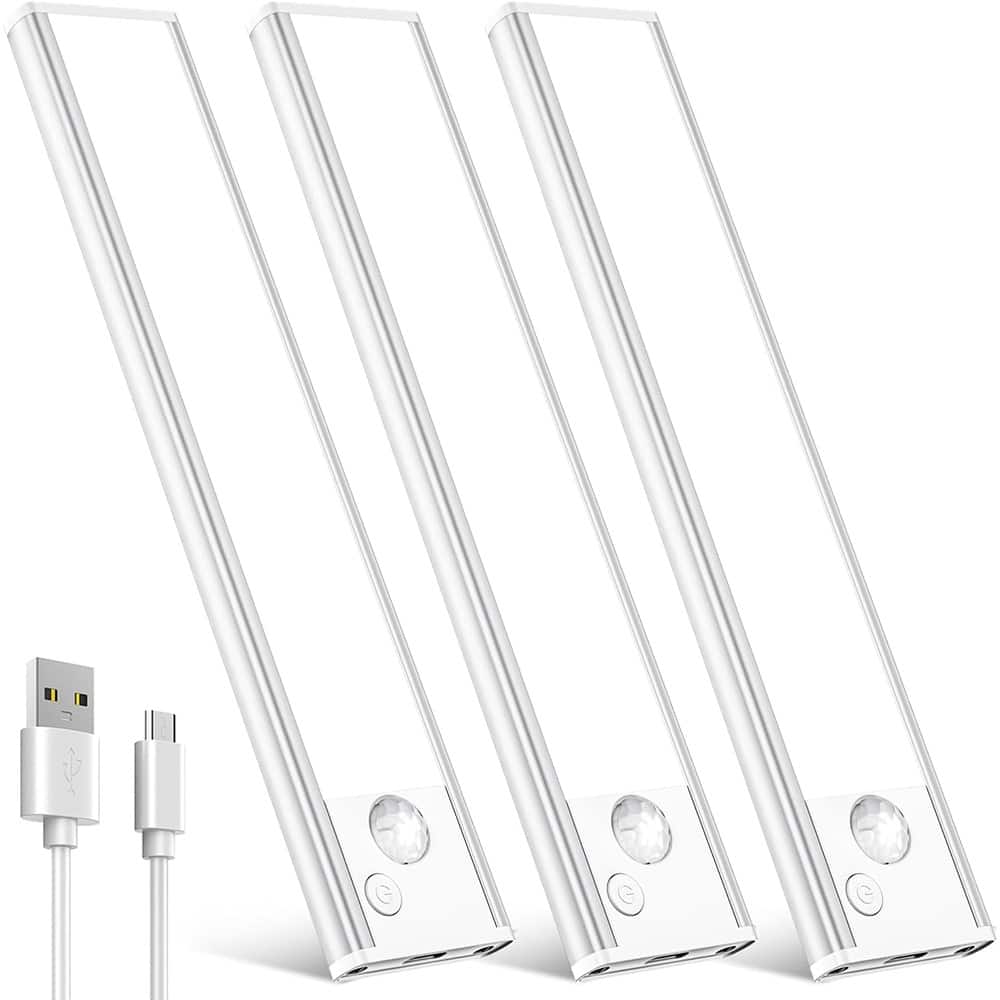 ACJPR - Under Cabinet Motion Sensor Light – Rechargeable, Magnetic, 1-Pack