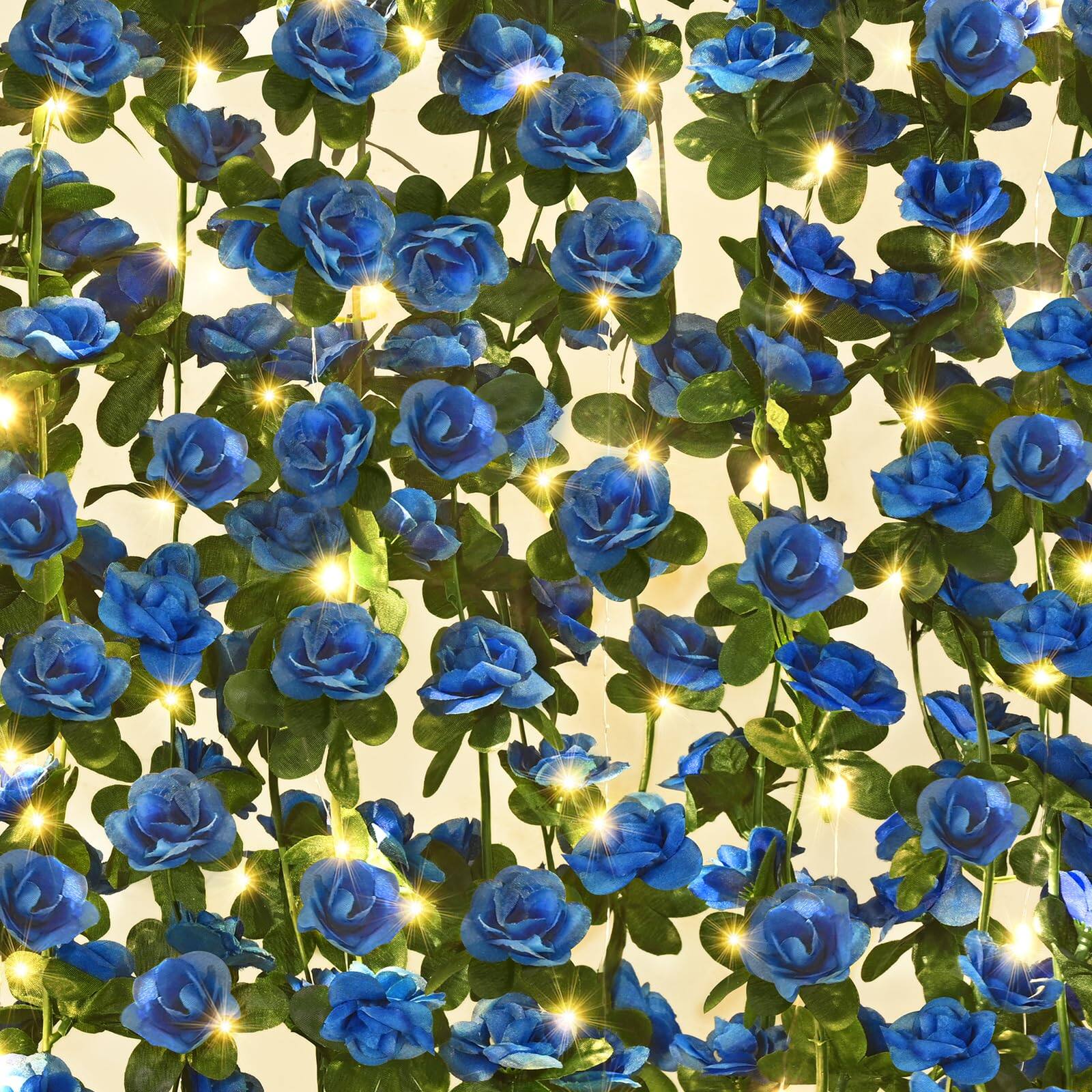 Sapphire Blue With Lights-5 Pcs