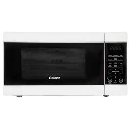 Galanz - 1.1 cu ft 1000W Countertop Microwave Oven with One Touch Express Cooking - White