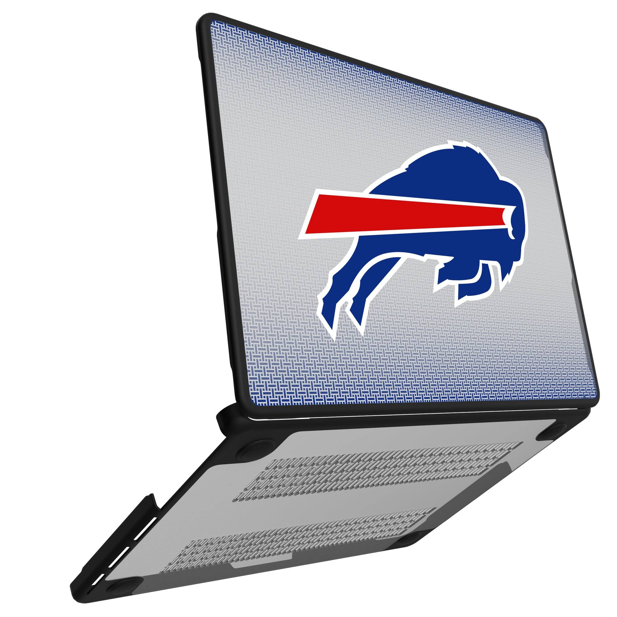 Alt View 1. Keyscaper - Buffalo Bills Linen MacBook Case - Pro 16 in - Multicolor.